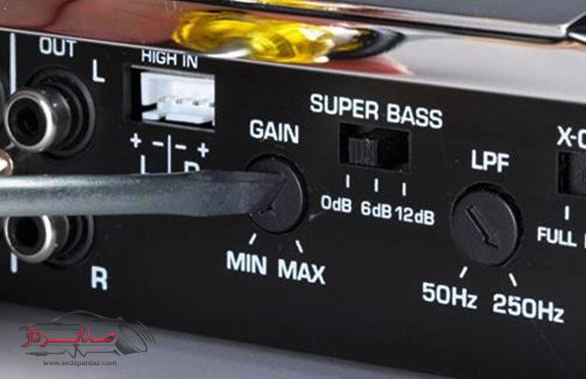 Adjust the gain of the amplifier
