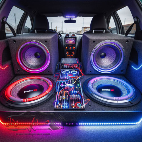 اهم بندی ساب ووفر، فرق ساب 1 کویل و 2 کویل، نصب با آمپلی 17 Different models of connecting the subwoofer to the amp