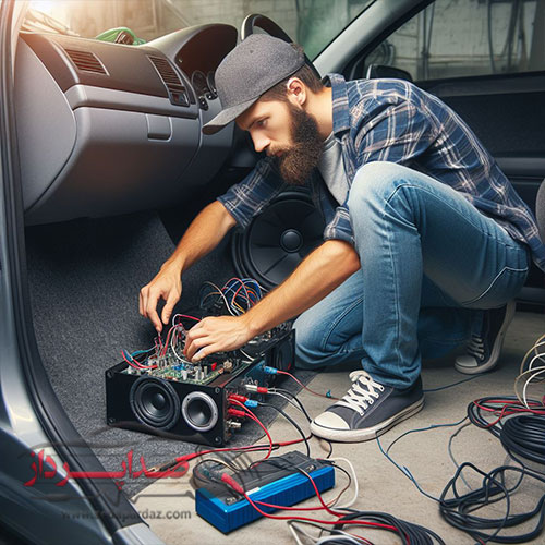 اهم بندی ساب ووفر، فرق ساب 1 کویل و 2 کویل، نصب با آمپلی 19 Installing a subwoofer