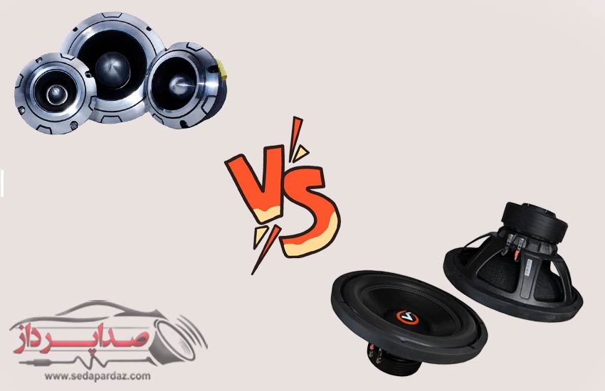 The difference between a subwoofer and a car speaker