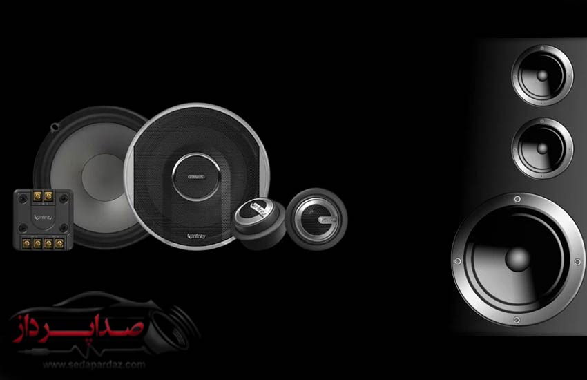 The difference between the component and the speaker