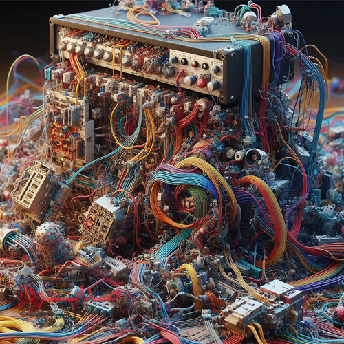 Damage to internal parts of the amplifier