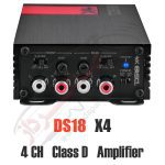 آمپلی فایر چهار کانال DS18 X4 - تصویر 2