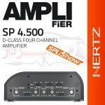 آمپلی فایر 4 کانال هرتز HERTZ SP 4.500 - تصویر 2