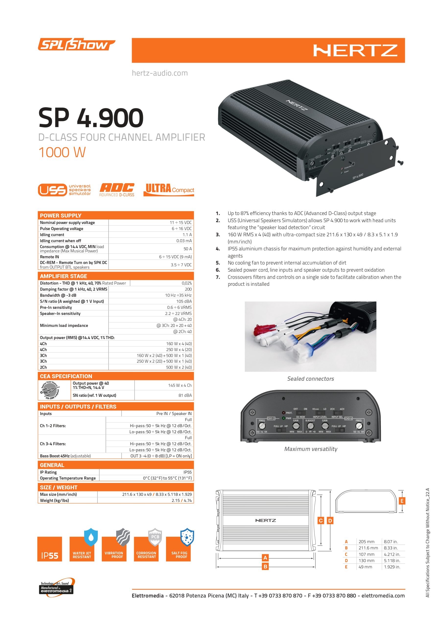 HERTZ SPL SP4900 Tech Sheet 2023 page 0001 scaled