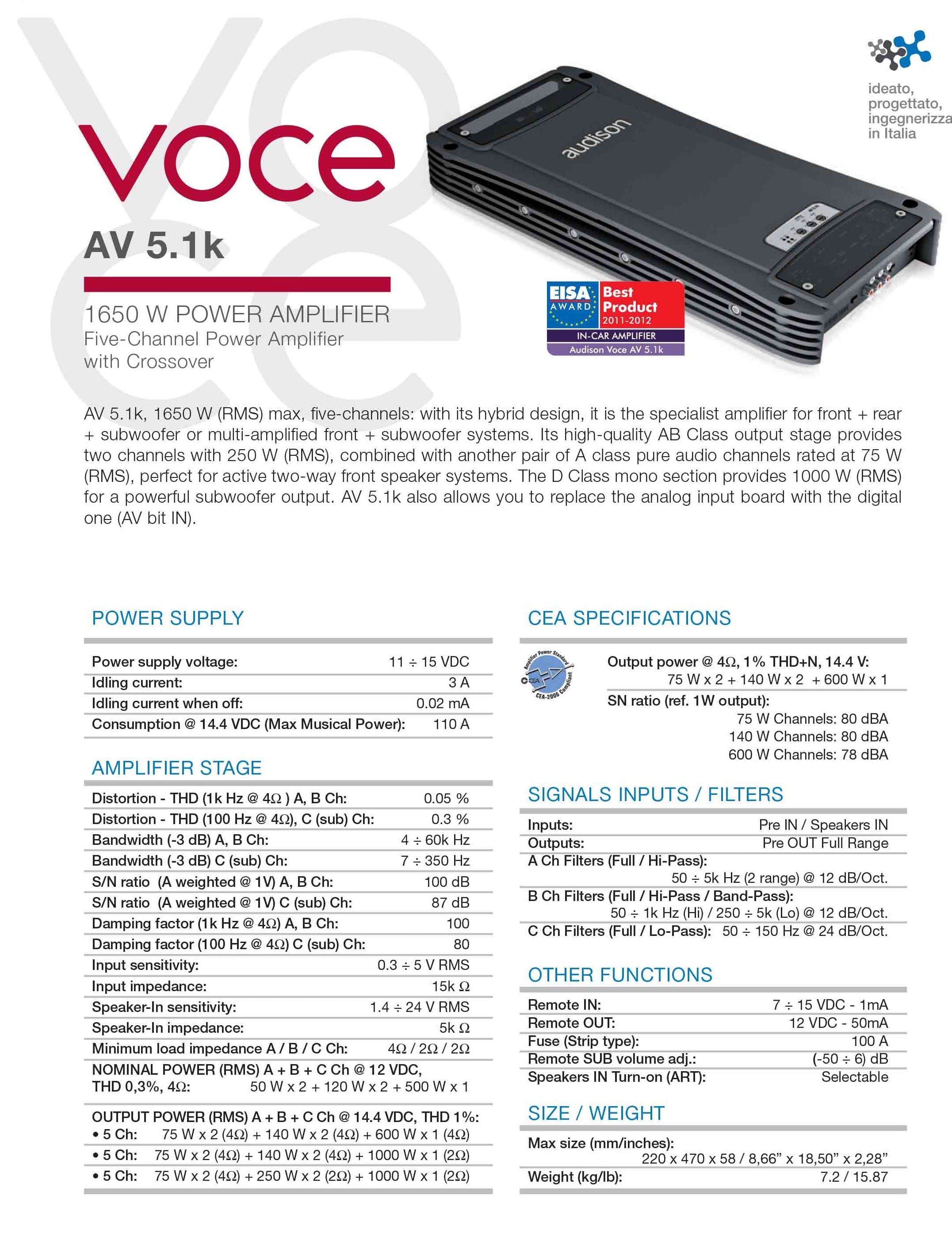 AUDISON AV 5.1K 004