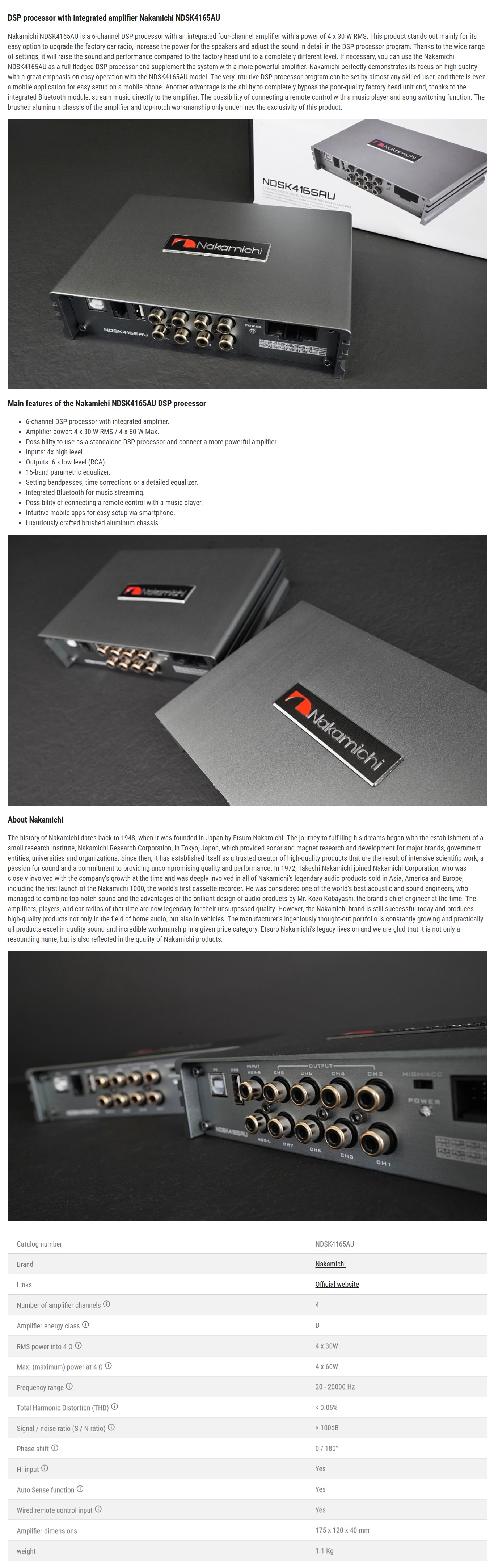 کامپوننت ناکامیچی Nakamichi NSi CS670 کامپوننت ناکامیچی Nakamichi NSi CS670