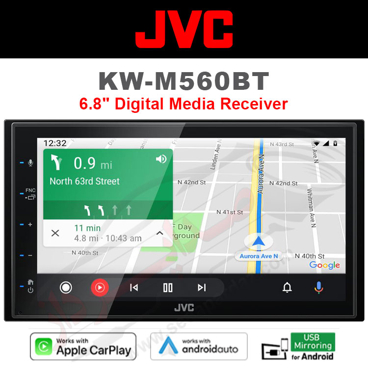 پخش تصویری جی وی سی JVC KW-M560BT