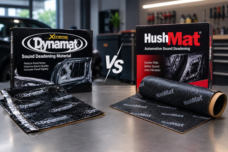 HushMat بهتر است یا Dynamat