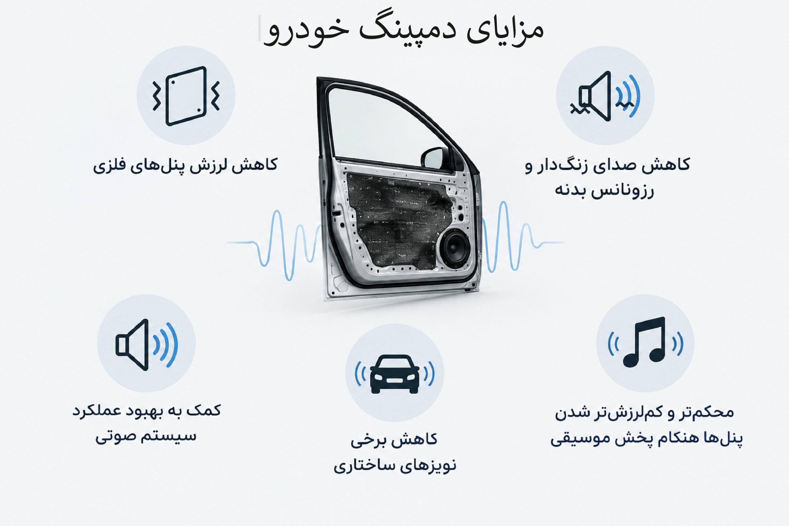 مزایای دمپینگ خودرو