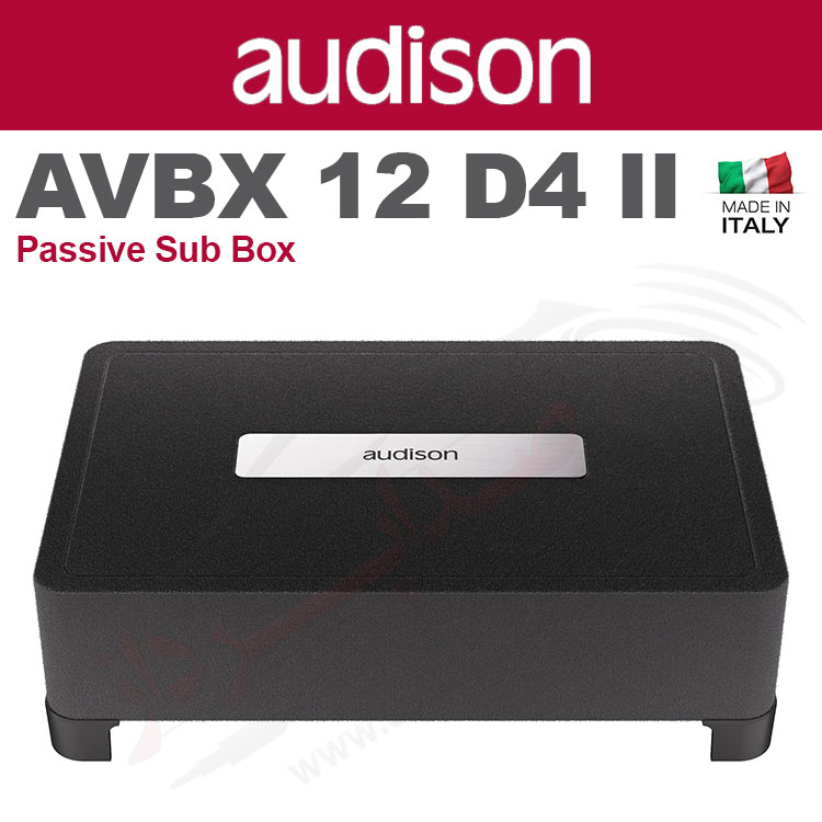 صداپرداز | متخصص فروش و نصب سیستم صوتی 32 ساب باکس آدیسون Audison AVBX 12 D4 II