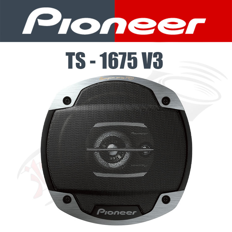 صداپرداز | متخصص فروش و نصب سیستم صوتی 12 باند گرد پایونیر Pioneer TS-1675V3