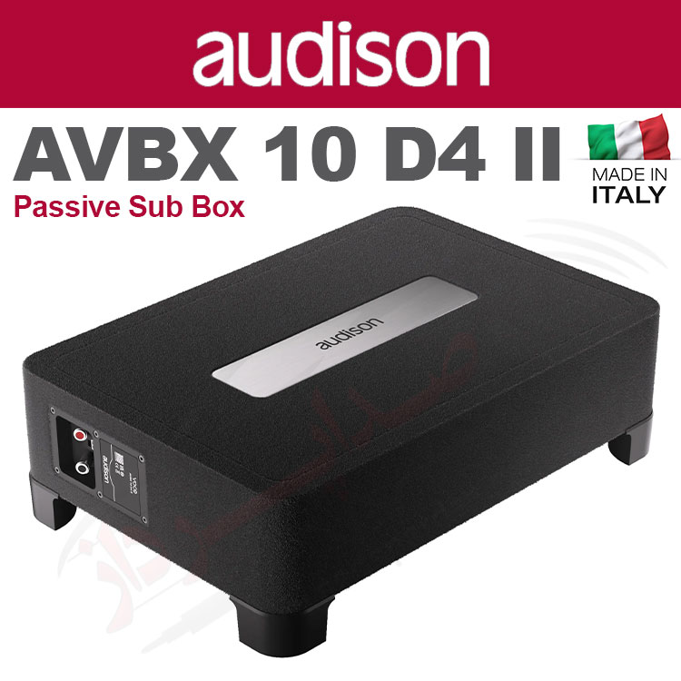 صداپرداز | متخصص فروش و نصب سیستم صوتی 24 ساب باکس آدیسون Audison AVBX 10 D4 II